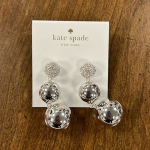 Kate Spade Pave Bauble Earrings